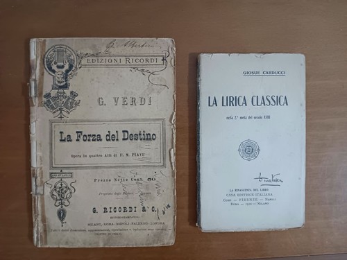 Lotto libri vintage - libri, lirica